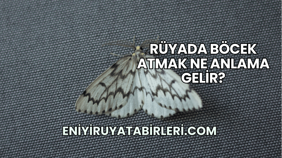 Rüyada Böcek Atmak Ne Anlama Gelir?