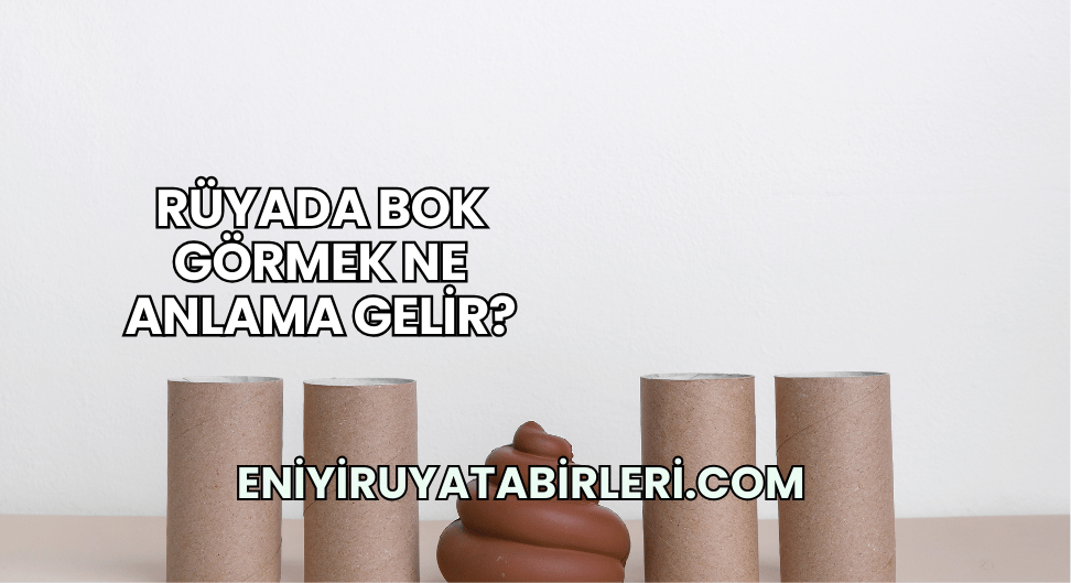 Rüyada Bok Görmek Ne Anlama Gelir?