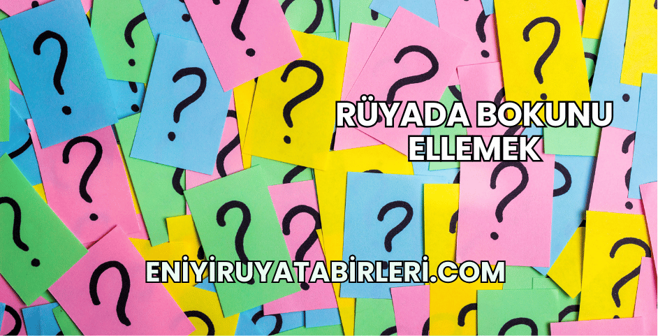 Rüyada Bokunu Ellemek