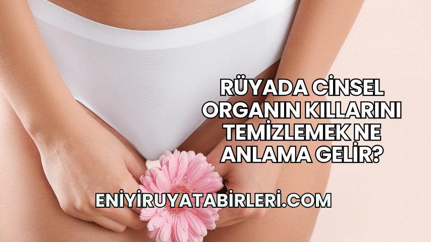 Rüyada Cinsel Organın Kıllarını Temizlemek Ne Anlama Gelir?