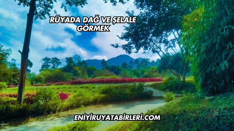 Rüyada Dağ ve Şelale Görmek