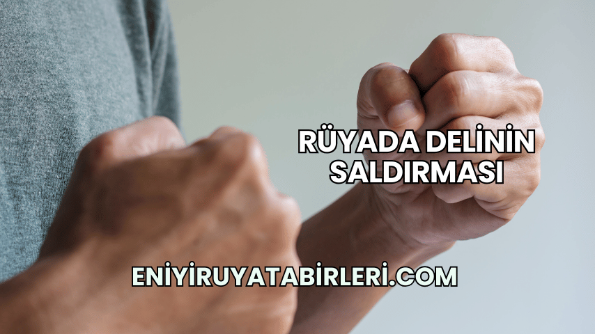 Rüyada Delinin Saldırması
