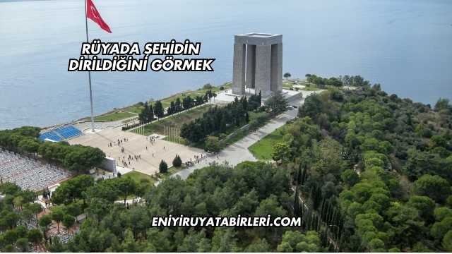 Rüyada Şehidin Dirildiğini Görmek