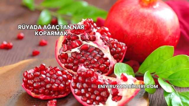 Rüyada Ağaçtan Nar Koparmak